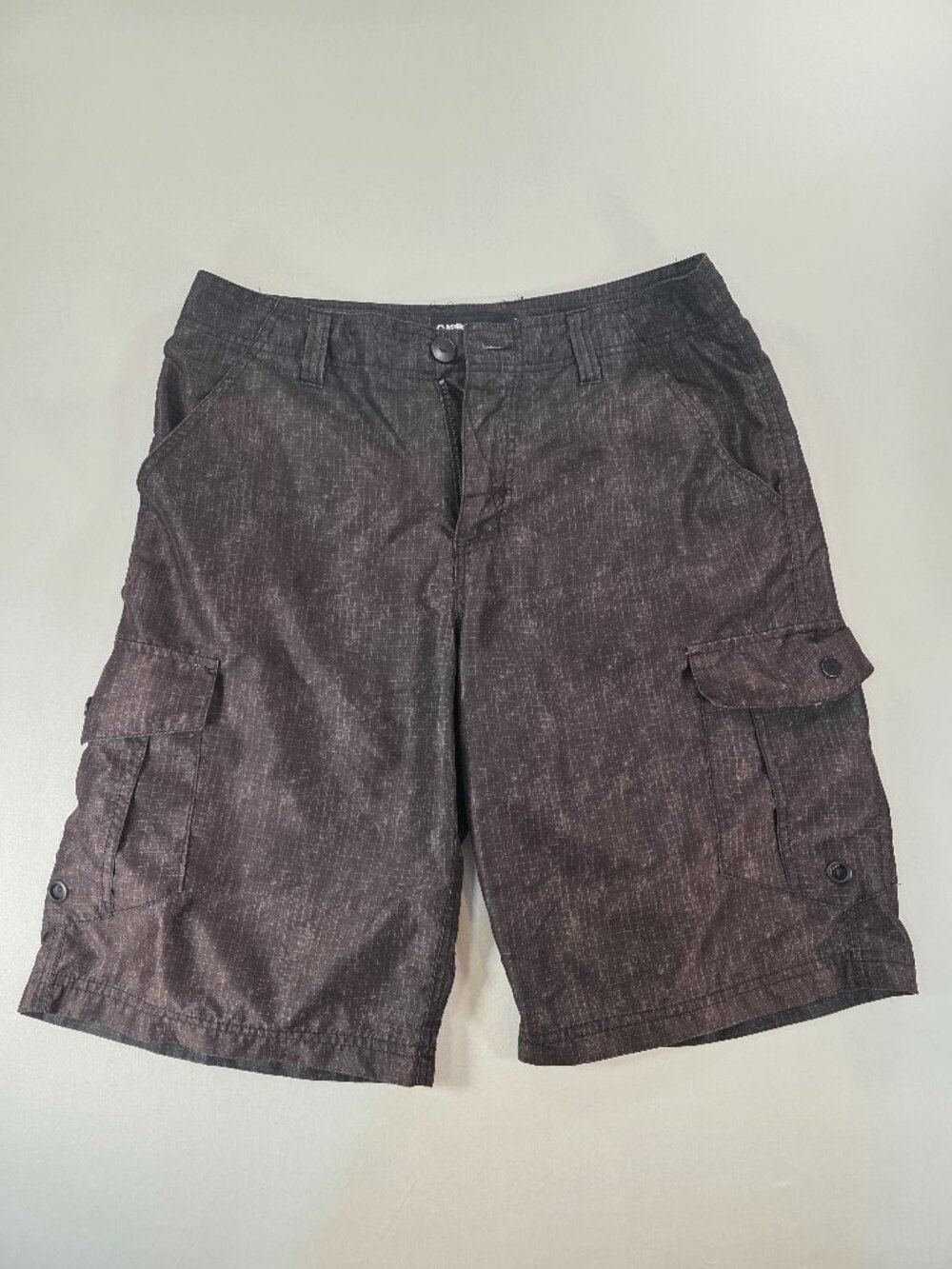 Carbon Men’s Shorts Polyester Black Size 32 Casual Outdoors Quick Dry
